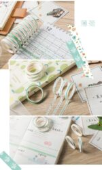 ست 10 عددی چسب واشی MASKING TAPE سری SIMPLE COLOR کد 211015 - Image 7