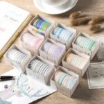 ست 10 عددی چسب واشی MASKING TAPE سری SIMPLE COLOR کد 211015