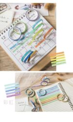 ست 10 عددی چسب واشی MASKING TAPE سری SIMPLE COLOR کد 211015 - Image 2