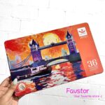 ست 36 رنگ مداد رنگی جعبه فلزی uppage سری ARTIST کد U103-36 - Image 5