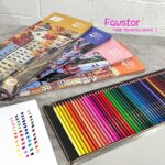 ست 48 رنگ مداد رنگی جعبه فلزی uppage سری ARTIST کد U104-48