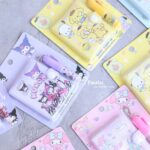 ست دفترچه و مینی خودکار طرح کرومی و Sanrio سایز کوچک کد E-005 - Image 2