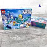 ست 80+ تکه لگو طرح آنا و السا AISHA PRINCESS کد 98407 - Image 7