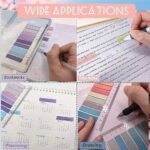 ست 10 رنگ ایندکس استیک نوتی و page marker خط‌ کش دار سری Color Note - Image 8