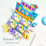 ست 6 عددی پاک کن استوانه ای QIHAO طرح ماهی Marine life کد QH_8527 - Image 3