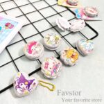 دفترچه جاسوییچی پفکی HM طرح کرومی و Sanrio کد HM-2349 - Image 2