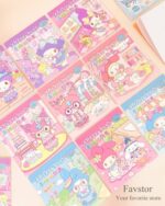 استیکر دفترچه ای طرح کرومی و Sanrio کد SZ/285