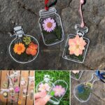 ست 20 عددی استیکر شفاف بوک مارکی گل خشک YD سری Romantic Season کد YD-GH01 - Image 8