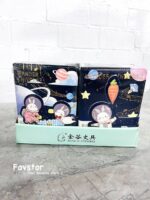 دفتر جلد پفکی JUNGU طرح خرگوش فضانورد WANDER UNIVERSE کد 6019 - Image 7