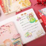 دفتر جلد پفکی JINGU طرح گربه نارنجی کد 6811 - Image 7