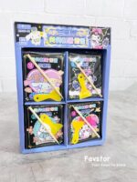 ست دفترچه جادویی اسکرچ نوت و کاردک طرح کرومی و Sanrio کد SSGH-07 - Image 3
