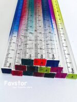 خط کش مکعبی کریستالی 15 سانتی MQ کد MQ2060B - Image 6