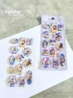 استیکر آکواریومی طرح CUTE PET PARTY سری YML-06 - Image 8