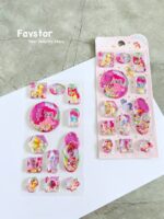 استیکر آکواریومی طرح CUTE PET PARTY سری YML-06 - Image 9