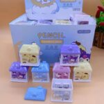 مداد تراش مخزن دار دو تیغه طرح خانه کرومی و Sanrio کد 002 - Image 6