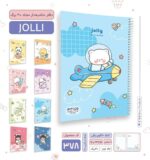 دفتر مشق حاشیه دار مجلد پیتیکو سری jolly کد 378 - Image 3