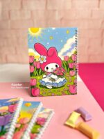 دفتر مشق حاشیه دار 80 برگ پانداک سری کرومی و Sanrio سایز B5 - Image 8