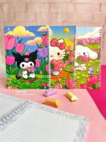 دفتر مشق حاشیه دار 80 برگ پانداک سری کرومی و Sanrio سایز B5 - Image 4