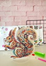 استند نقاشی الماسی PVC طرح حیوانات - Image 5