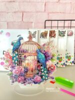 استند نقاشی الماسی PVC طرح حیوانات - Image 11