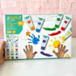 ست رنگ انگشتی تیوپی 6 رنگ و دفتر Storiz Craft کد 620932 - Image 5