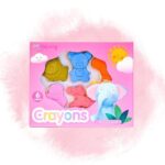 ست 6 عددی پاستل جادویی YaLong طرح حیوانات کد YL222303 - Image 2