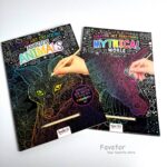 دفتر اسکرچی 12 برگ طرح حیوانات سایز A4 - Image 2