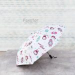 چتر اتوماتیک تاشو طرح لابوبو کد 777 - Image 3