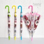 چتر اتوماتیک مات طرح لابوبو - Image 2