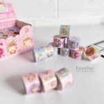 استیکر رولی مهر و موم طرح دختر کیوت کد JJ-FK