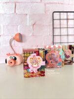 دفترچه جلد مگنتی JINGU طرح دختر انیمه FLOWER SHOP کد 2812 - Image 10