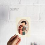 کارت پستال گلاسه سایز متوسط پانداک - Image 2
