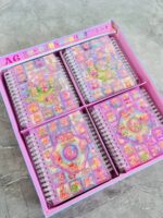 دفترچه جلد آکواریومی استیکردار A6 طرح کاپی بارا کد LSCC - Image 3