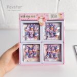 ست 6 عددی استیکر سرامیکی خرگوش بنفش Stella Lou و باکس وکیوم جادویی کد 0579 - Image 2