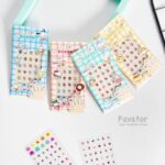 ست 4 عددی لنز ناخن DIY طرح کرومی و Sanrio کد HT-TAX18