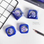 مداد تراش مخزن دار دو تیغه آکواریومی Pinen طرح فضانورد کد XP-3106