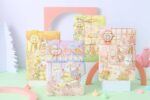 دفتر جلد پفکی مگنتی JINGU طرح حیوانات Magic Animalکد 6262 - Image 3