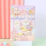 دفتر جلد پفکی مگنتی JINGU طرح حیوانات Magic Animalکد 6262 - Image 7