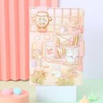 دفتر جلد پفکی مگنتی JINGU طرح حیوانات Magic Animalکد 6262 - Image 9