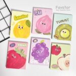 آینه رومیزی تاشو XIUDOU طرح Fruit کد 14396