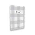دفتر جلد سخت 100 برگ سری Simple کد 524 - Image 4