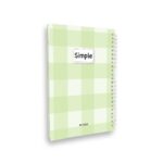 دفتر جلد سخت 100 برگ سری Simple کد 524 - Image 6