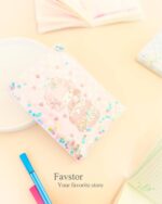 دفترچه آکواریومی QIANKE سری  100DAYS طرح کرومی و Sanrio کد RYA6-1394 - Image 6