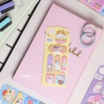 ست استیک نوت خط کشی طرح گربه Hello Summer کد BLT8161 - Image 3
