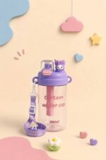 قمقمه فیلتر دار بند دار طرح کرومی و Sanrio کد 8006 - Image 7