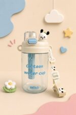 قمقمه فیلتر دار بند دار طرح کرومی و Sanrio کد 8006 - Image 6
