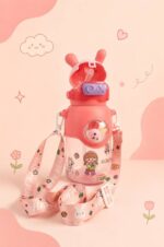 قمقمه بند دار طرح خرگوش Smile کد 8007 - Image 3