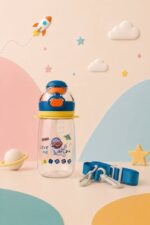 قمقمه بند دار طرح حیوانات فضانورد کد 8015 - Image 9