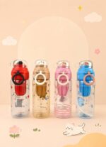 قمقمه فیلتر دار کاپ دار طرح حیوانات کد 8020 - Image 3