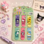 ست 6 عددی بوک مارک مگنتی طرح کرومی و Sanrio کد SQ_2019 - Image 6